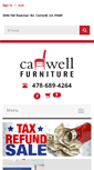 Mobile Screenshot of cadwell-furniture.com